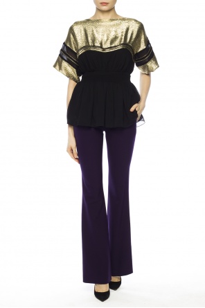 Trousers with slant closure, zdjęcie 2 Trousers with slant closure od Chloe